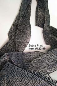 Paw, Zebra Print Sheet 28"
