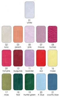 1.5" X 100y Sheer with Satin Edge Ribbons