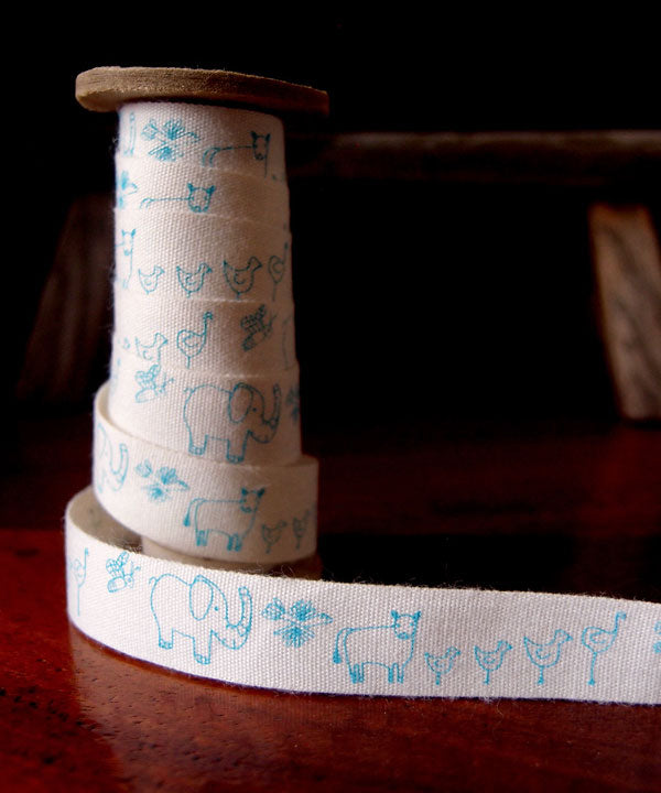 5/8" Cotton Blend Linen Ribbon