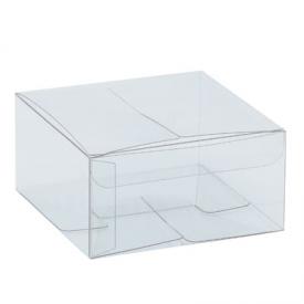 Clear Cubic Rectangular Boxes - 144/Pack 4"