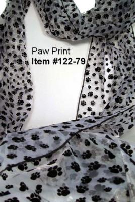 Paw, Zebra Print Sheet 28"