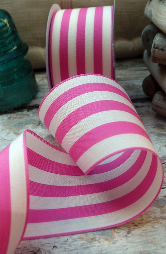 Striped Ribbon 2 1/2" X 10y