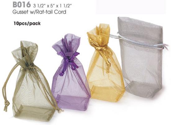 Sheer Bags - 10/Pack 3.5"