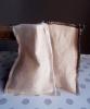 Linen Pouch With Stitching 3-1/2