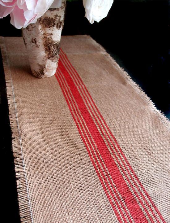 Natural Jute With Stripes 12.5"X108"