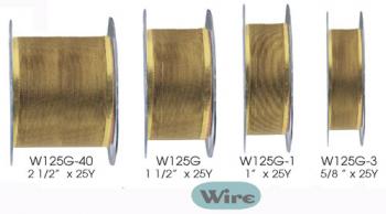 Metallic Ribbons/Wire 5/8"
