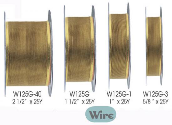 Metallic Ribbons/Wire 1.5"